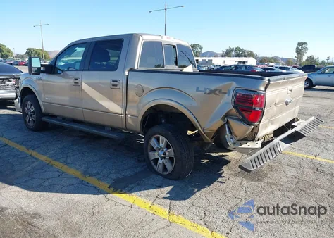 2012 Ford F-150 Lariat from USA, damaged, VIN 1FTFW1ET8CFA71689